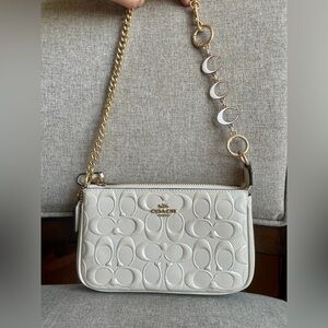 NWT!2PCS COACH NOLITA 19 IN SIGNATURE LEATHER(COACH CU000)gift receipt